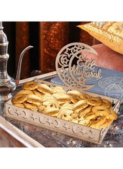FIESTA Wooden DIY Eid Mubarak Serving Tray  - Image 3