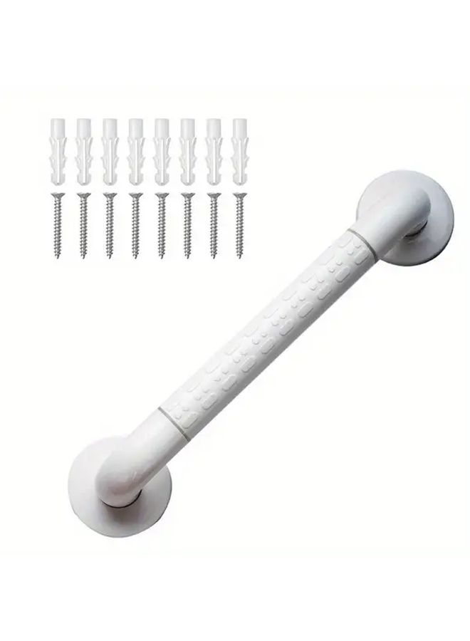 Heavy Duty Anti Slip Shower Grab Bar 30cm Easy Installation Bathroom Safety Rail - Image 3