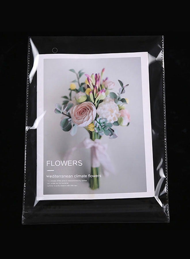 HAWAWA Clear Cellophane Bags Plastic Self Sealing OPP Cellophane Poly Bags Self Adhesive Plastic Bags for Packing Products, Clothes, jewelry，Small Business 30x42cm 100pcs - Image 5