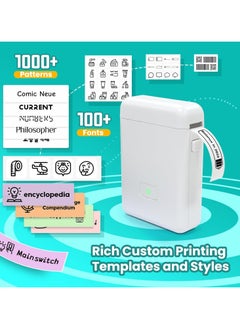 Generic Smart Printer,Label Maker Machine with Tape, Portable Bluetooth Label Printer, Mini Sticker Printer with 0.59x1.18 Inches Labels for Storage, Shipping, Barcode, Mailing, Office, Home, Organizing  - Image 3