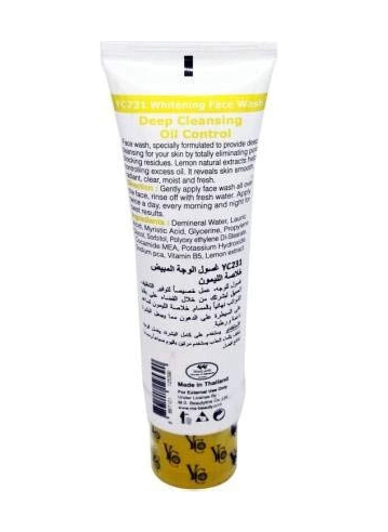 YC - Acne Whitening Face Wash With Lemon Extract 100 ml - Image 1