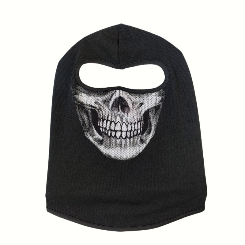 Generic New Call of Duty Game Skull Cover Ghost Mask Halloween Mask Quick-Dry Riding Sun CoverMesh A16 Mesh A16