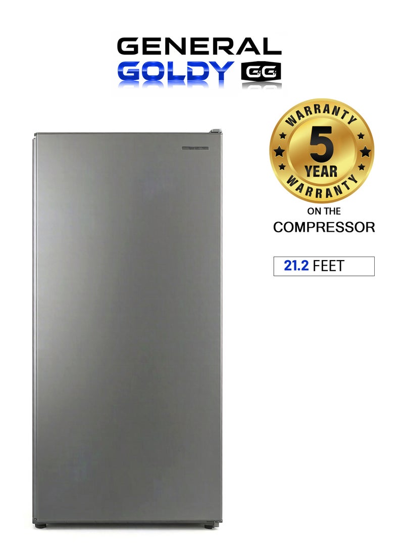 General goldy Vertical Freezer - 600 Liters - 21.2 Cubic Feet - Stainless Steel - Inverter - GUFR600NF - Image 1