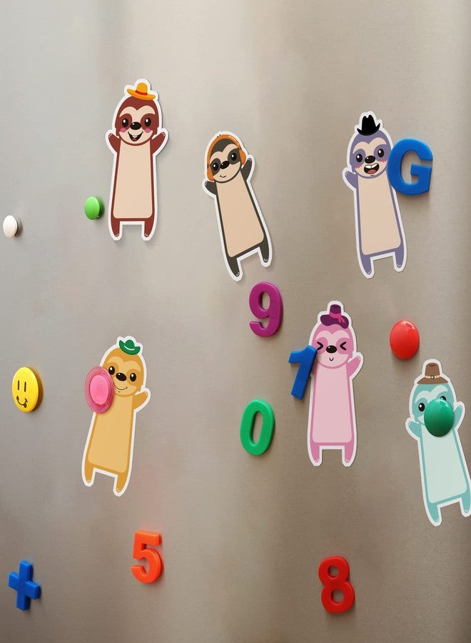 Chinco 24 Pads Cute Sloth Sticky Notes, 720 Sheets 12 Styles Back to School Funny Self Stick Memo Note Pads, Cartoon Belly Sticky Notes Stationery for Student Children Office Sloth Gifts - Image 5