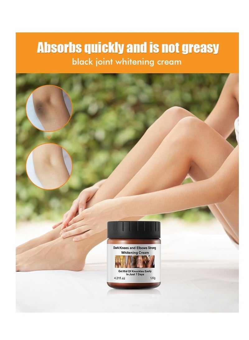 Dark Knees and Elbows Strong Whitening Cream 120g Get Rid of Knuckles Easily in Just 7 Days Skin Whitening Improve Skin Tone Nourishing and Moisturizing Cream