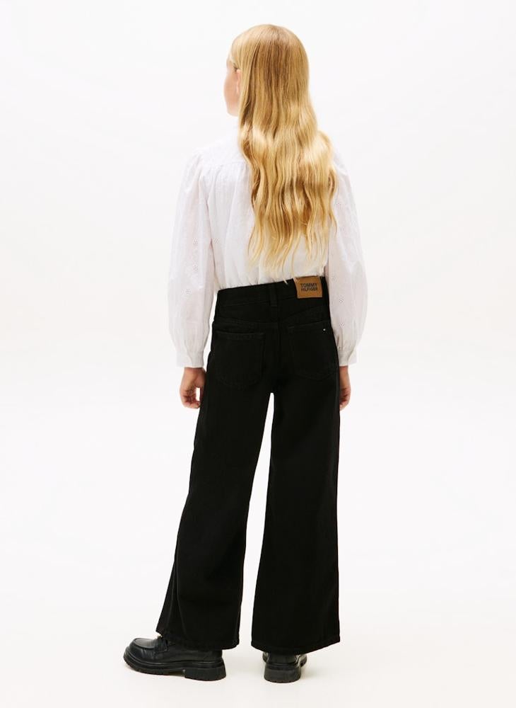 TOMMY HILFIGER Mabel High Rise Loose Black Jeans - Image 2