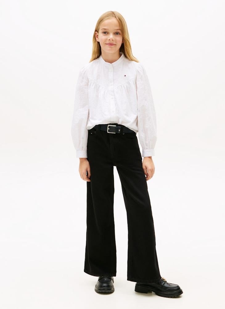 TOMMY HILFIGER Mabel High Rise Loose Black Jeans - Image 4