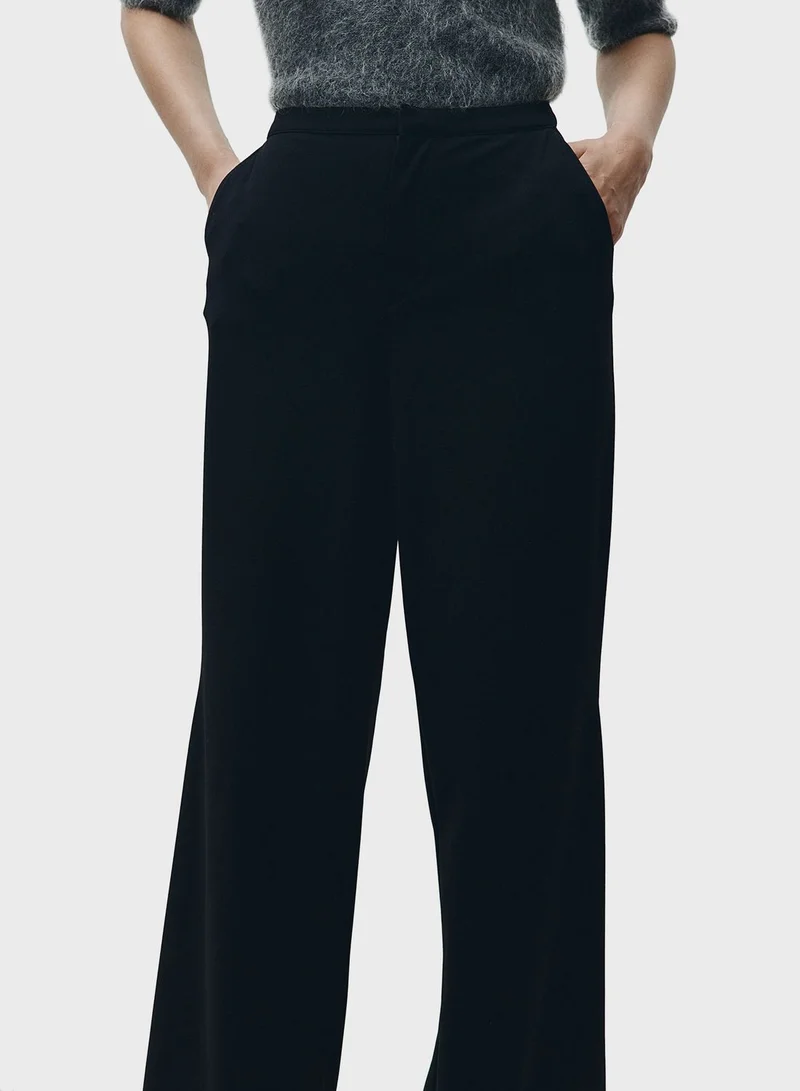 H&M Jersey Crepe Trousers