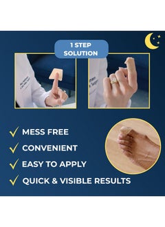 Kerasal Nighttime Renewal Fungal Nail Patches - 14 Patch - Overnight Nail Repair For Nail Fungus Damage, 8-Hour Nail Treatment Restores Healthy Appearance  - Image 1