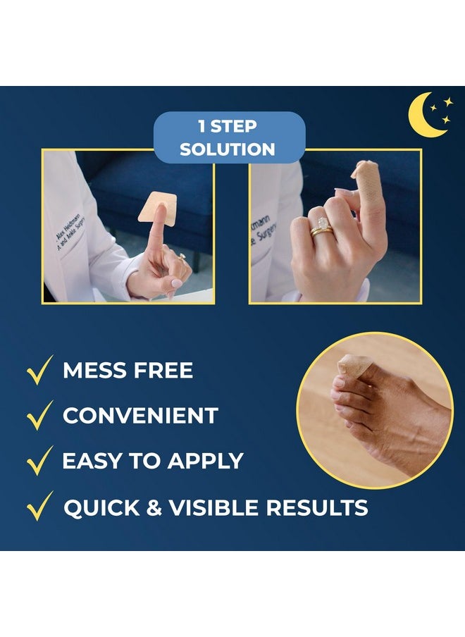 Kerasal Nighttime Renewal Fungal Nail Patches - 14 Patch - Overnight Nail Repair For Nail Fungus Damage, 8-Hour Nail Treatment Restores Healthy Appearance  - Image 1