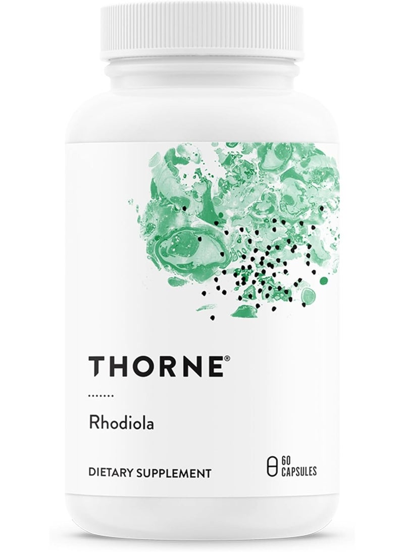 Thorne Rhodiola - Dietary Supplement - 60 Capsules - Image 1