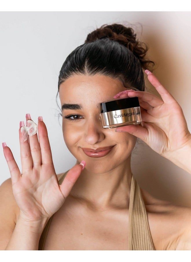 Essence Of Argan - Caviargan Facial Moisturizer For Women Face Cream With Caviar Hyaluronic Acid Argan Oil Retinol Matrixyl & Botanicals(1Fl.Oz/30Ml) - Image 1