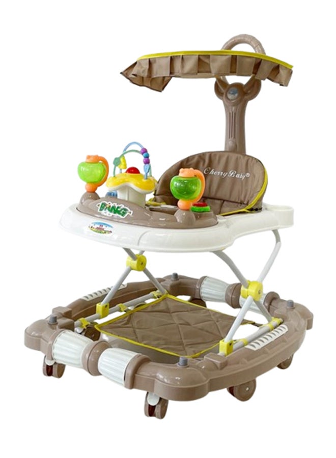 kiddoz Baby Walker - Khaki - Image 1