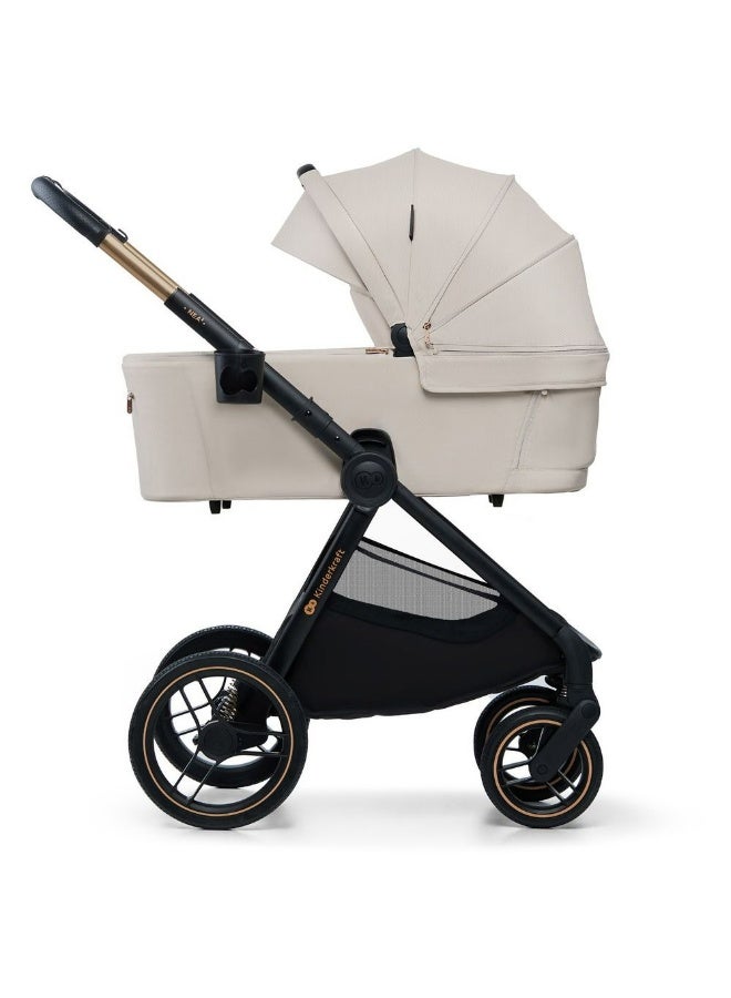 Kinderkraft - 2-In-1 Nea 2 Multifunctional Stroller - Beige - Image 2