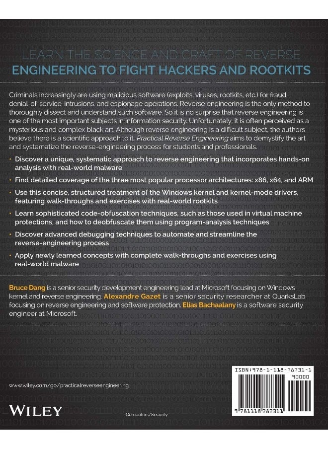 null - Practical Reverse Engineering: x86, x64, ARM, Windows Kernel, Reversing Tools, and Obfuscation - Image 1