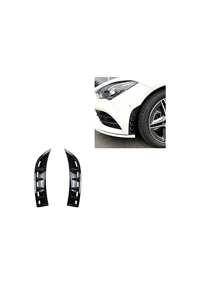 Yurefax Carbon Fiber Front Bumper Splitter Spoiler Trim - Image 2