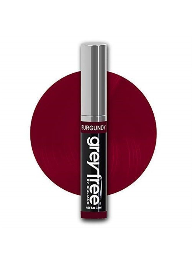 Greyfree Grey free Gray Root Touch-Up Burgundy Hair Mascara Temporary Gray Roots Concealer - Image 1