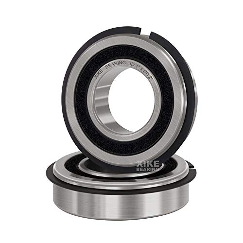 XiKe 2 Pack Garage Door Torsion Spring Center Support Precision Bearing ID 1 x OD 2 Rotating Smooth Quiet High Load and Durable - Image 1