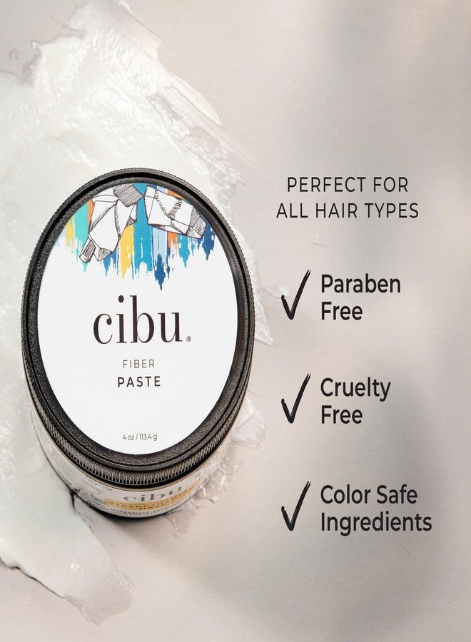 سيبو معجون ألياف سيبو - معجون تصفيف شعر غني بالمغذيات للرجال والنساء - متعدد الاستخدامات، غني بالألياف ويمنح الشعر كثافة - 4 أونصة - Image 3