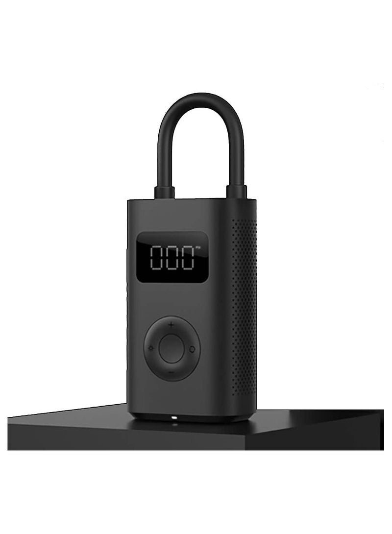 شاومي ضاغط هواء محمول من شاومي الكهربائي 1S، مصابيح LED 2000 مللي أمبير 150 رطل/بوصة مربعة، ضاغط هواء محمول صغير مع مستشعر ضغط LED للسيارة والدراجة الهوائية والدراجة النارية والكرة والدراجة والبالون - Image 1