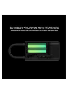 Xiaomi Xiaomi Portable Electric Air Compressor 1S, LED Lights 2000mAh 150PSI, Mini Portable Air Compressor with LED Pressure Sensor for Car, Bicycle, Motorcycle, Ball, Bike, Balloon, Black  - Image 5