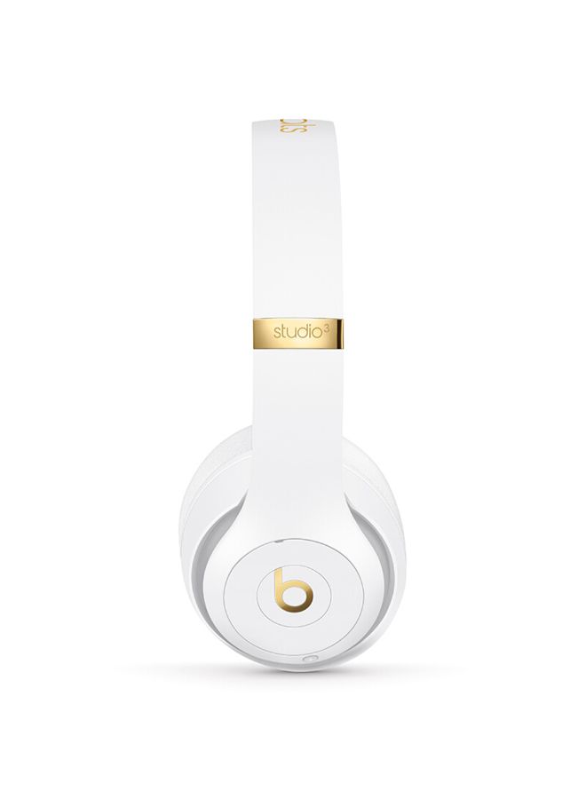beats Studio3 Wireless Over-Ear Headphones With ANC Mic White - Image 3