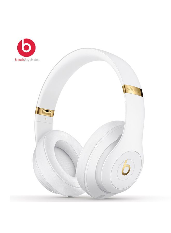 beats Studio3 Wireless Over-Ear Headphones With ANC Mic White - Image 2