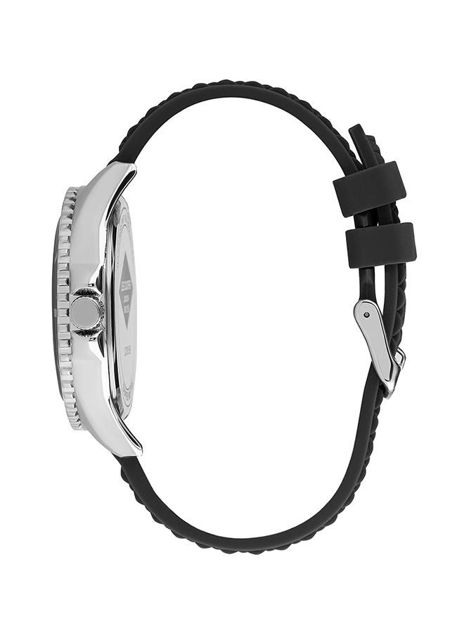 Lee Cooper ساعة يد تناظرية للرجال بقرص أزرق داكن - LC07361.391 - Image 2