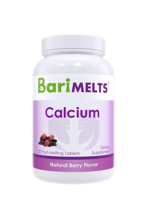 Pack Of 120 Calcium Citrate Tablets, Natural Berry Flavor