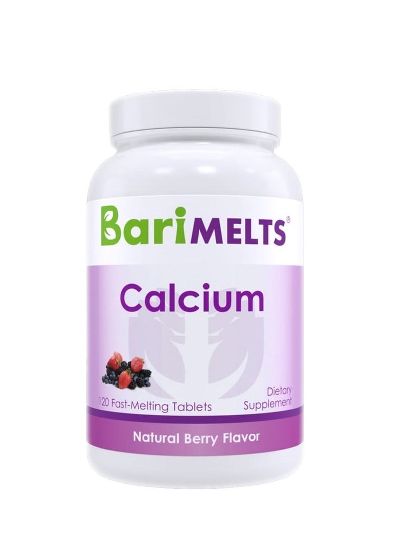 BariMelts Pack Of 120 Calcium Citrate Tablets, Natural Berry Flavor - Image 3