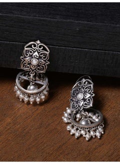 VOYLLA Work Essentials Rangoli Inspired Earrings  - Image 1