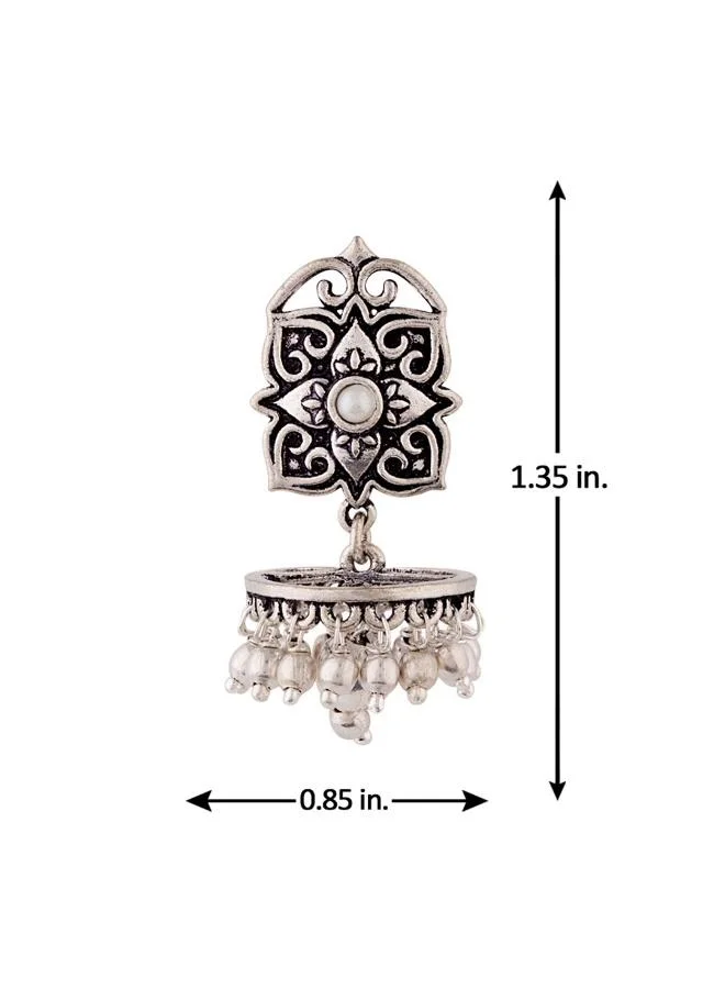 VOYLLA Work Essentials Rangoli Inspired Earrings