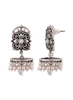 VOYLLA Work Essentials Rangoli Inspired Earrings  - Image 3