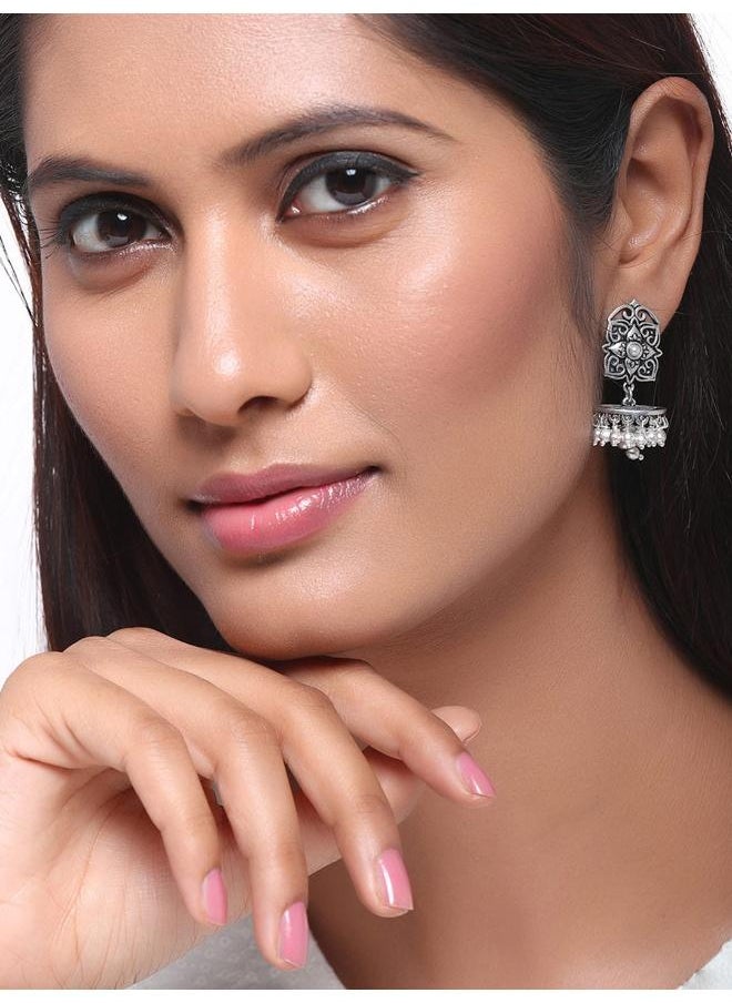 VOYLLA - Work Essentials Rangoli Inspired Earrings - Image 1