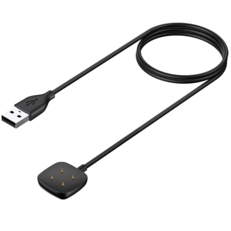 CAVN Charger Compatible with Fitbit Versa 3/4 and Sense/Sense 2 - Replacement USB Charging Cable Dock for Smartwatch - Image 1