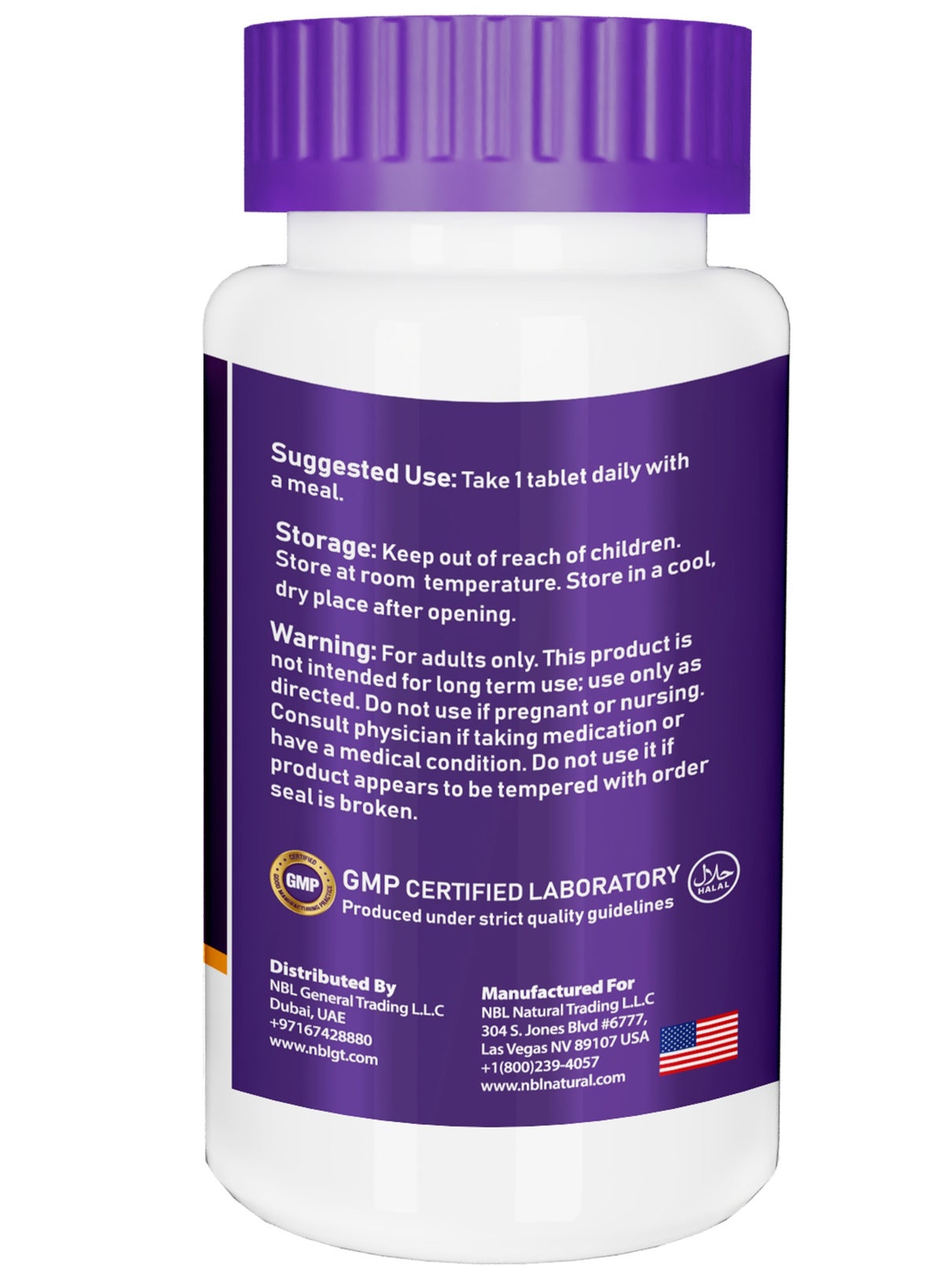 Nbl Natural Vitamin C 1000Mg Sustained Release With Rose Hip Antioxidant Protection Tablets 100'S