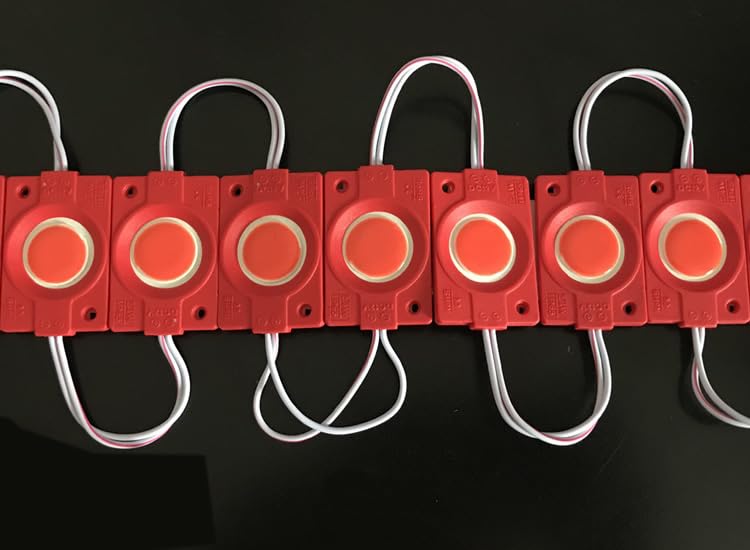Autozap 20 Pcs Car Motorcycle Under Glow Led Module Strip LED Light Interior, Dash, Back Up Lamp Car, Motorbike, Truck, Van (Red) - Image 4