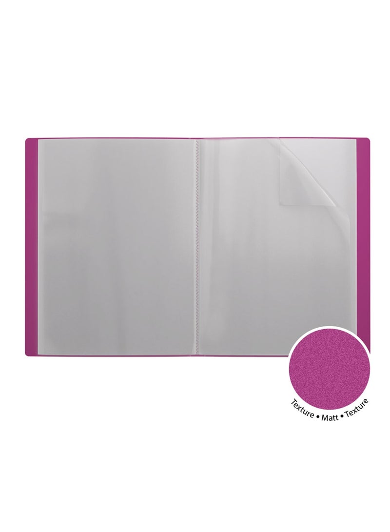 ErichKrause 4-Piece A4 Size Display Book With 40 Pockets Assorted Vivid Colours - Image 2