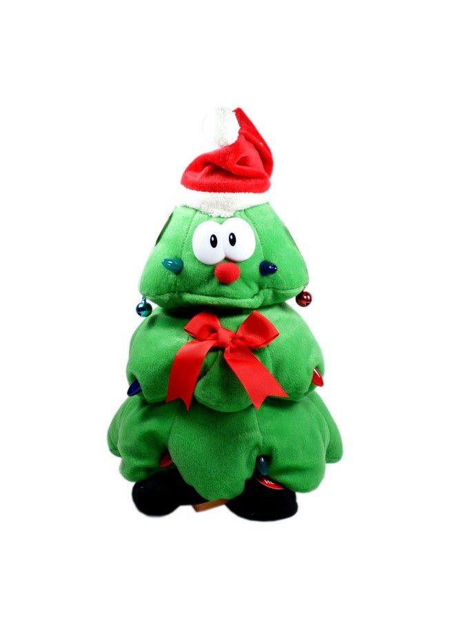 Cuddle Barn Rockin Robbie The Singing And Dancing Christmas Tree, 12" - Image 1