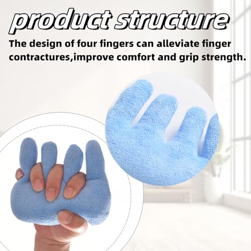 DEEYOTA Fingers Separation Pad,with an Elastic Palm Gripper,Used for Rehabilitation Treatment of Arthritis and Skin Damage - Image 5