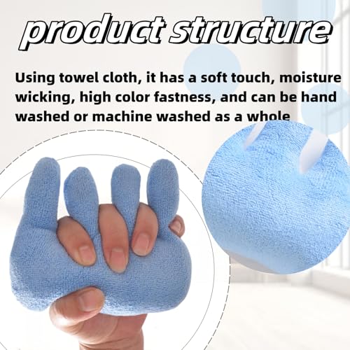 DEEYOTA Fingers Separation Pad,with an Elastic Palm Gripper,Used for Rehabilitation Treatment of Arthritis and Skin Damage - Image 3