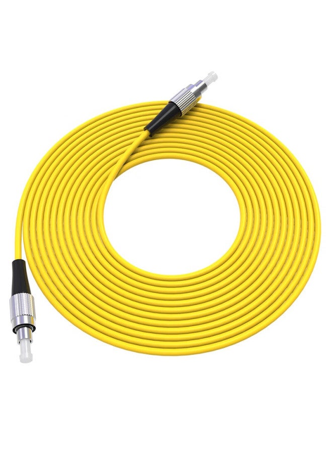 Nokoxin Telecom-grade Single-mode Single-core Fiber Optic Patch Cable, Home Fiber Optic Extension Cord, Optical Transceiver Pigtail, Supports Customized Length, Upc Connector, 3 Meters Fc-fc - Image 1