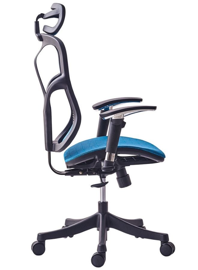 Advanced Ergonomic Mesh Office Chair with Adjustable Headrest, Lumbar Support & 3D Armrests – BIFMA Certified - Image 3