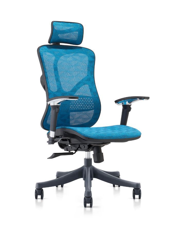 Advanced Ergonomic Mesh Office Chair with Adjustable Headrest, Lumbar Support & 3D Armrests – BIFMA Certified - Image 2