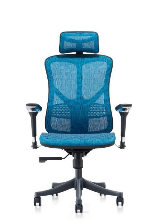 Advanced Ergonomic Mesh Office Chair with Adjustable Headrest, Lumbar Support & 3D Armrests – BIFMA Certified - Image 1