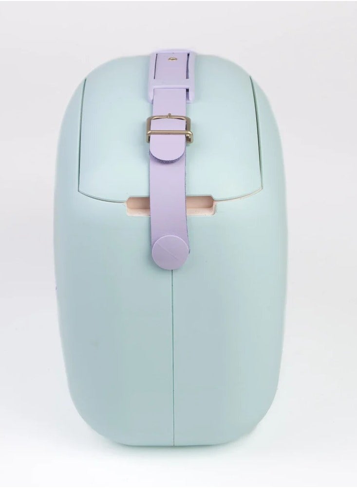Polarbox - Polarbox 6 Liters Summer Pop Cooler Bag with 2 Containers Sky blue - Yellow - Image 1