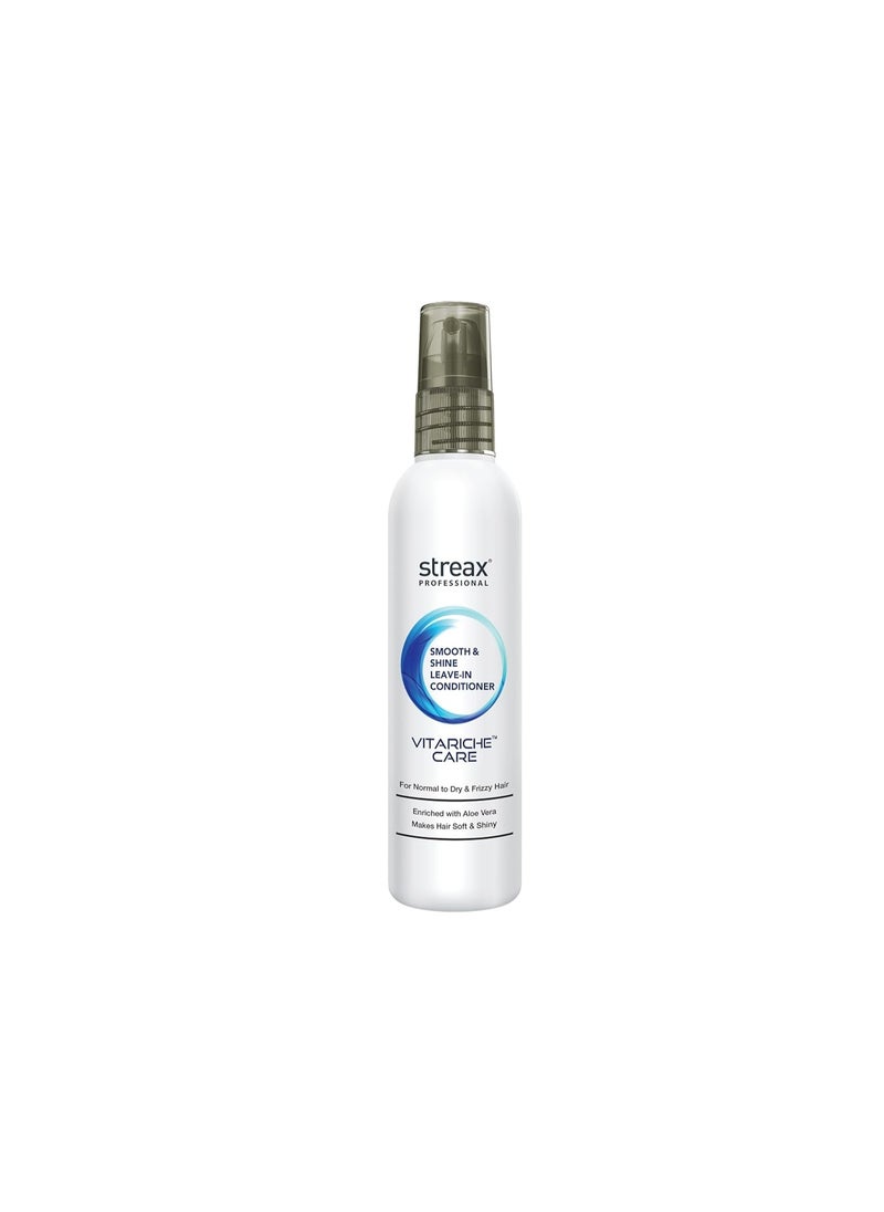 Streax - Professional Vitariche Care Smooth & Shine Leave-in-Conditioner 100ml - Image 1