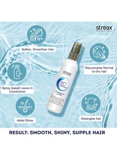 Streax Professional Vitariche Care Smooth & Shine Leave-in-Conditioner 100ml  - Image 4