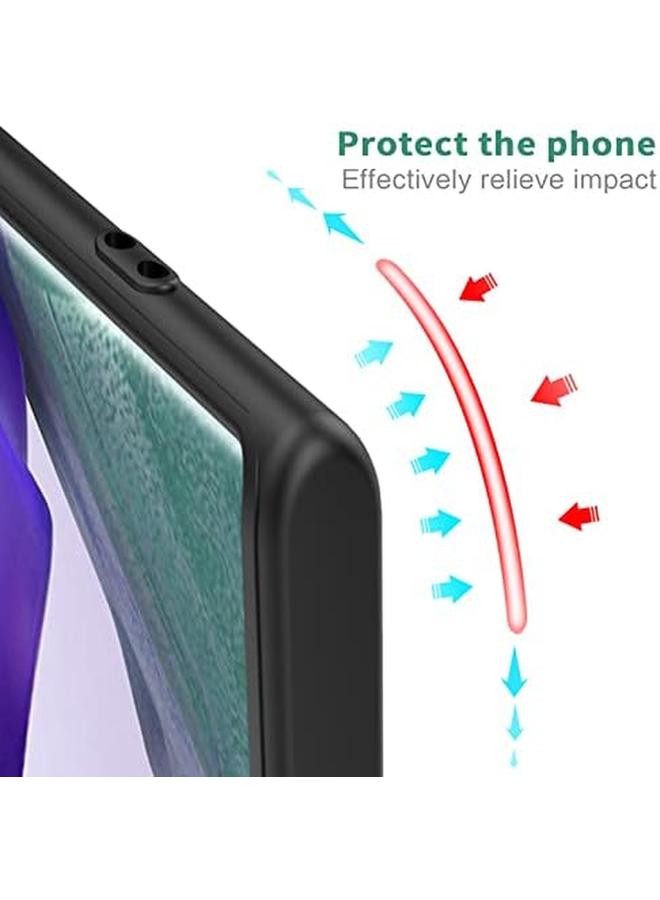 erorex Silicone Case Cover For Samsung Galaxy Note 20 Ultra Full Body Protection Phone Cover Black - Image 3
