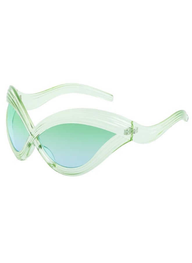 xozgdovg - Women's Oversized Sunglasses - Image 1